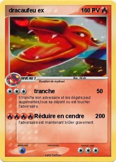 Pokemon dracaufeu ex