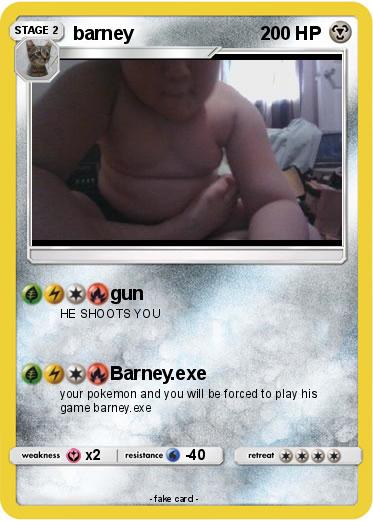 Pokemon barney