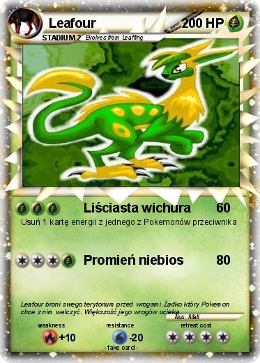 Pokemon Leafour