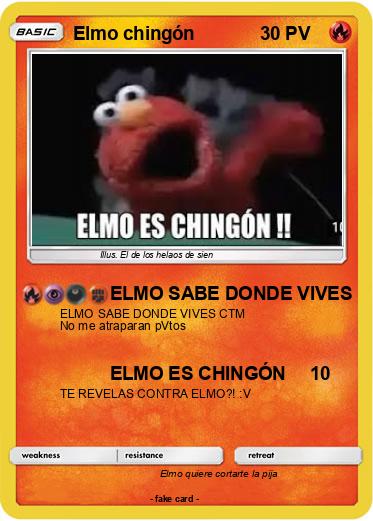 Pokemon Elmo chingón