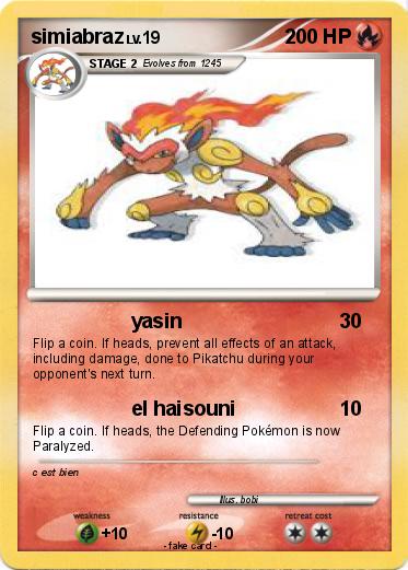 Pokemon simiabraz