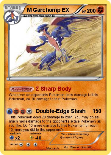 Pokemon M Garchomp EX