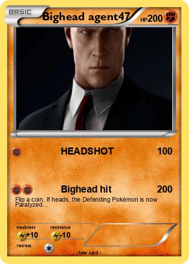 Pokemon Bighead agent47
