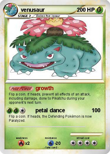 Pokemon venusaur