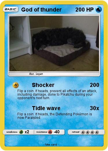 Pokemon God of thunder