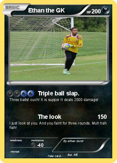 Pokemon Ethan the GK