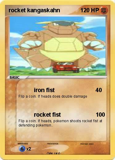 Pokemon rocket kangaskahn