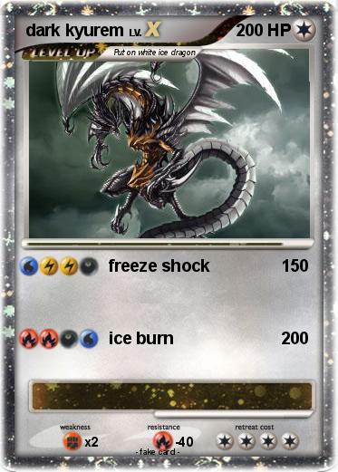 Pokemon dark kyurem