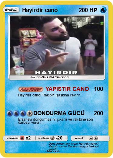 Pokemon Hayirdir cano