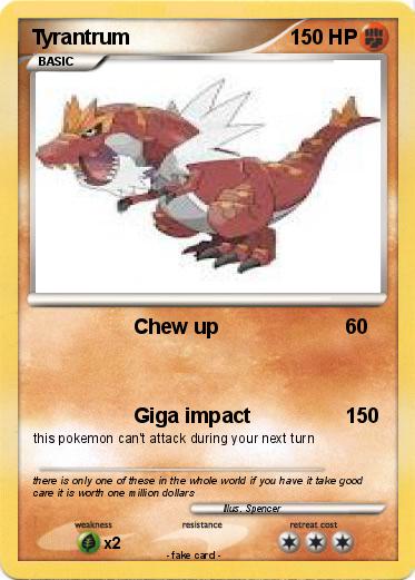Pokemon Tyrantrum