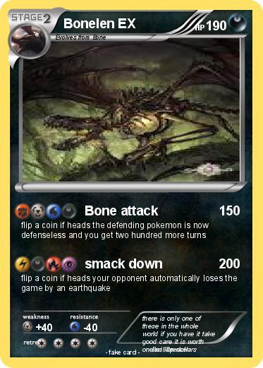 Pokemon Bonelen EX