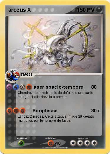 Pokemon arceus X