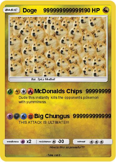 Pokemon Doge    999999999999
