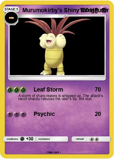 Pokemon Murumokirby's Shiny Exeggutor
