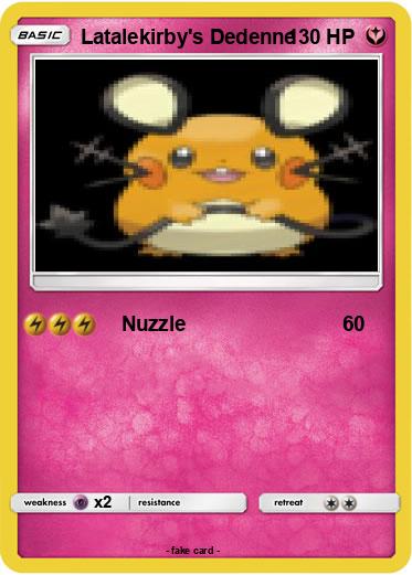 Pokemon Latalekirby's Dedenne