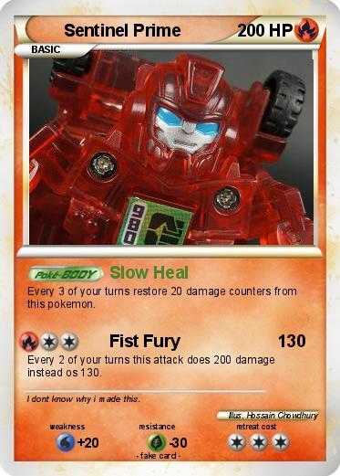 Pokemon Sentinel Prime