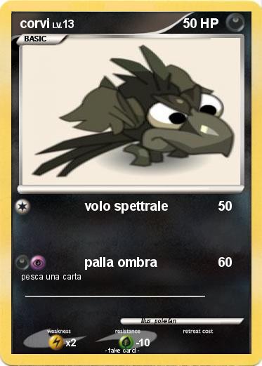 Pokemon corvi