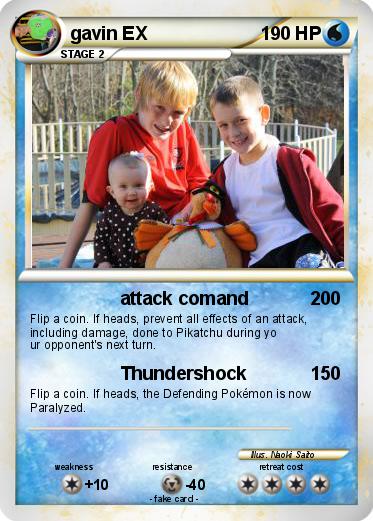 Pokemon gavin EX