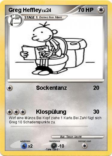Pokemon Greg Heffley