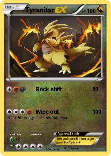 Pokemon Tyranitar