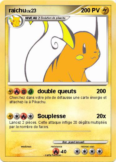 Pokemon raichu