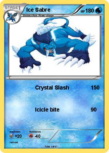 Pokemon Ice Sabre