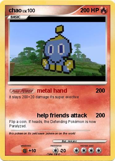 Pokemon chao