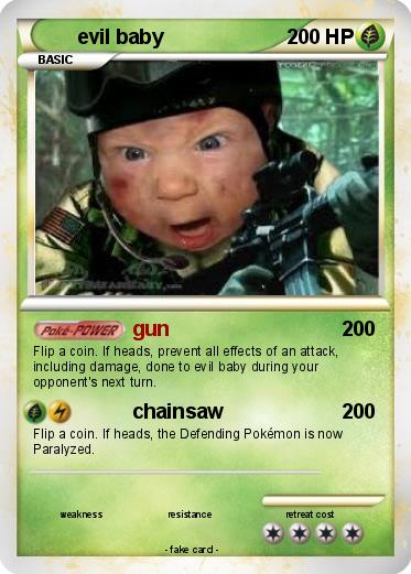 Pokemon evil baby