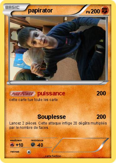 Pokemon papirator