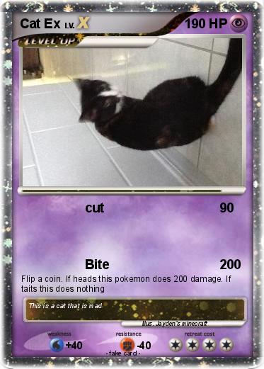 Pokemon Cat Ex