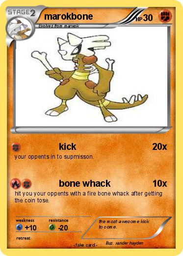 Pokemon marokbone