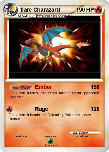 Pokemon flare Charazard