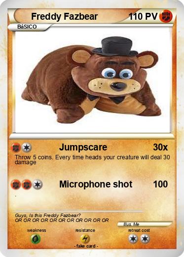 Pokemon Freddy Fazbear