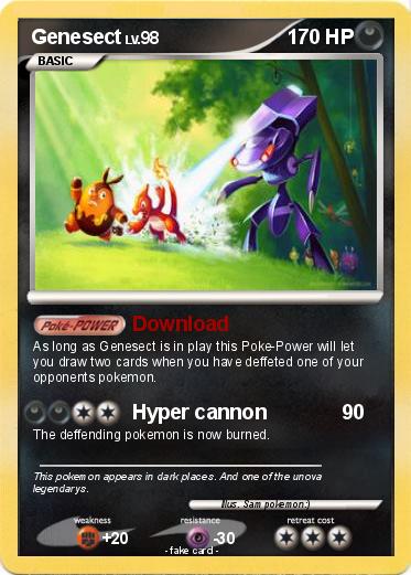 Pokemon Genesect