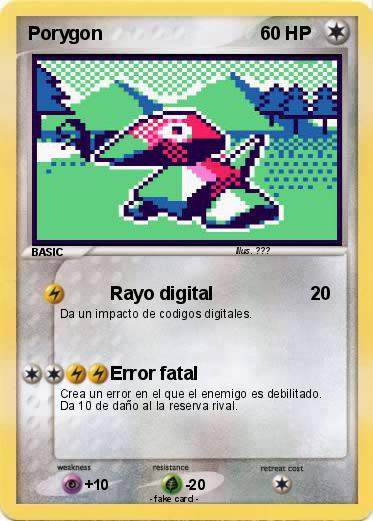 Pokemon Porygon