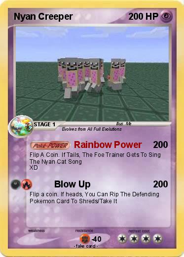Pokemon Nyan Creeper