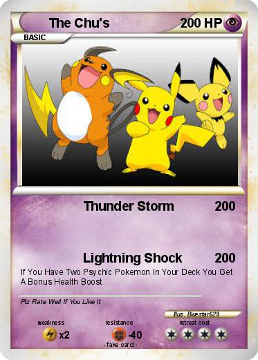 Pokemon The Chu's