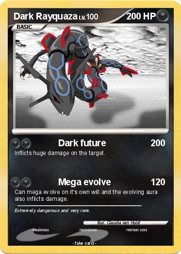 Pokemon Dark Rayquaza