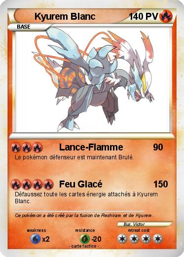 Pokemon Kyurem Blanc