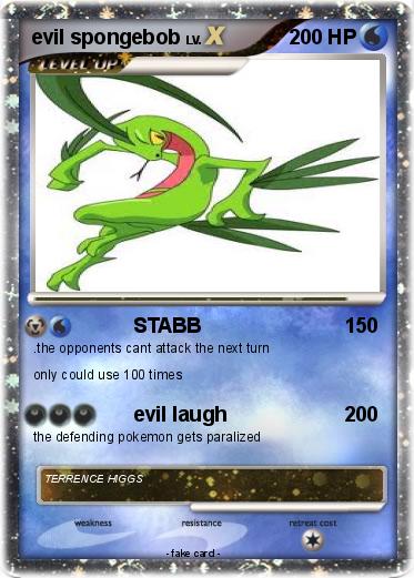 Pokemon evil spongebob