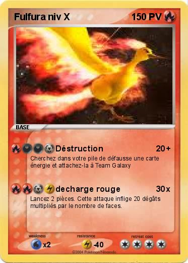 Pokemon Fulfura niv X