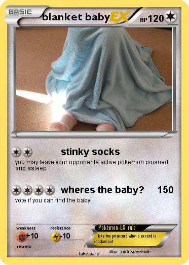 Pokemon blanket baby