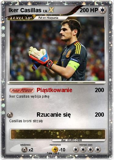 Pokemon Iker Casillas