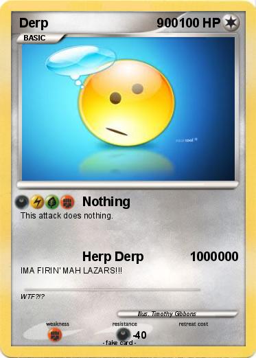 Pokemon Derp                               900