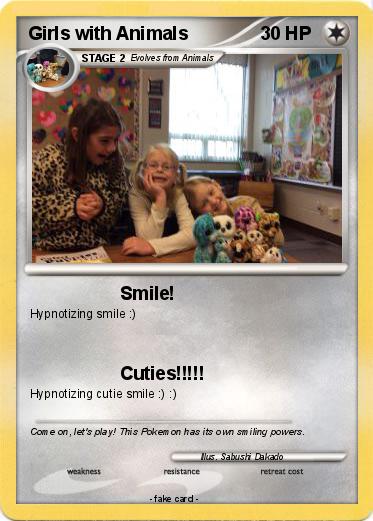 Pokemon Girls with Animals