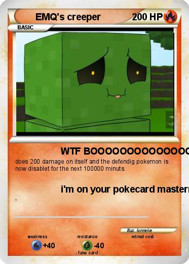 Pokemon EMQ's creeper
