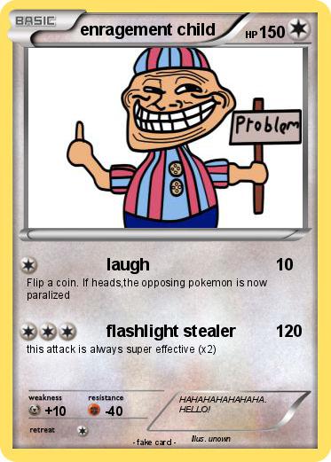 Pokemon enragement child