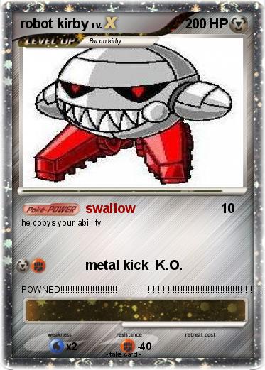 Pokemon robot kirby