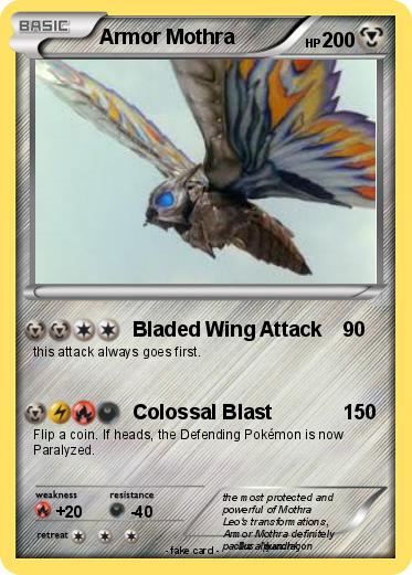 Pokemon Armor Mothra
