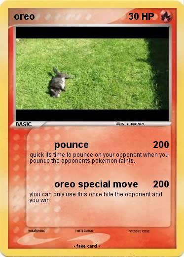 Pokemon oreo